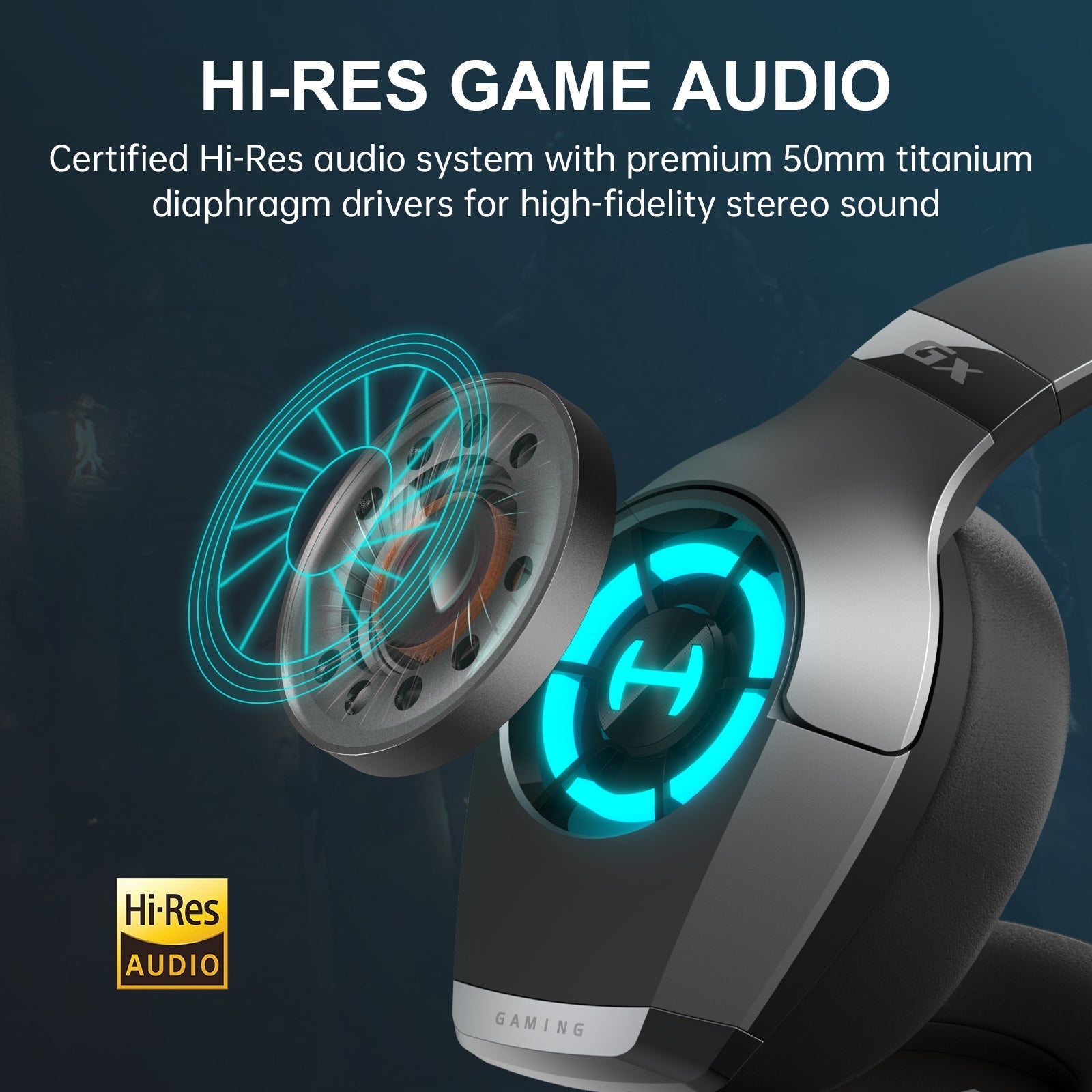 GX Hecate Wireless Gaming Headset