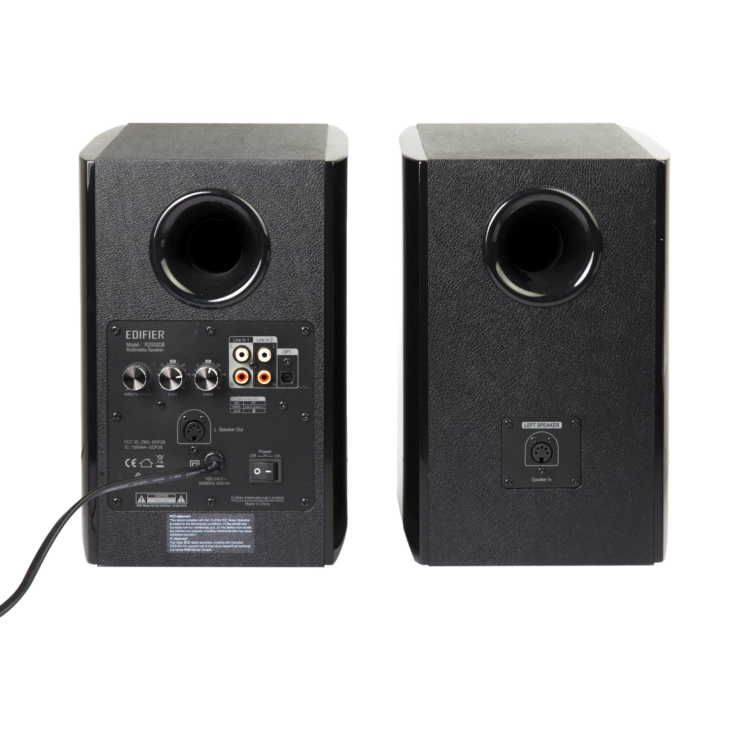 R2000DB Powered Bluetooth Bookshelf Speakers